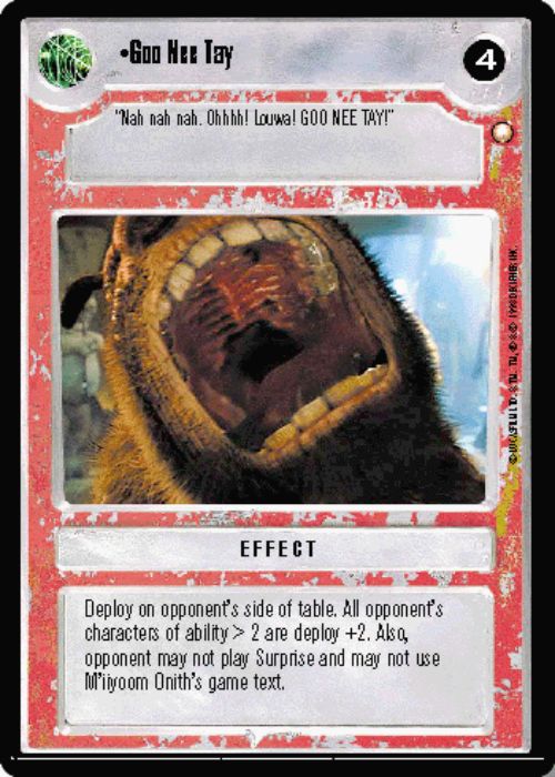 Star Wars CCG | Goo Nee Tay (Foil) - Reflections II | The Nerd Merchant