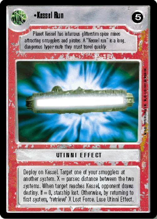 Star Wars CCG | Kessel Run (Foil) - Reflections II | The Nerd Merchant