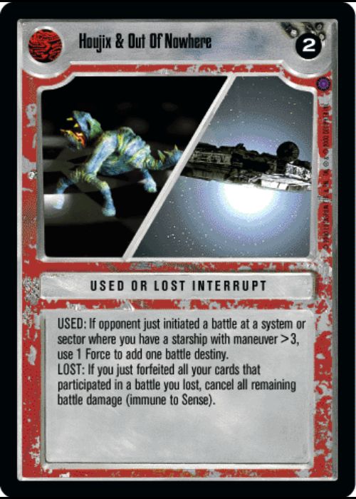 Star Wars CCG | Houjix & Out Of Nowhere - Reflections II | The Nerd Merchant