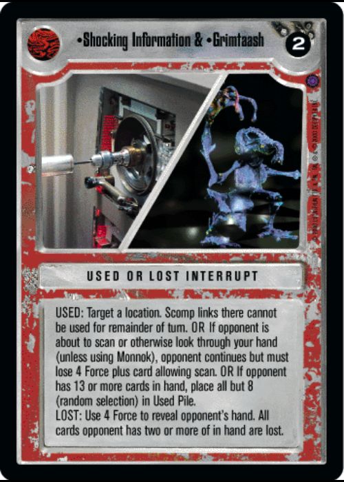 Star Wars CCG | Shocking Information & Grimtaash - Reflections II | The Nerd Merchant