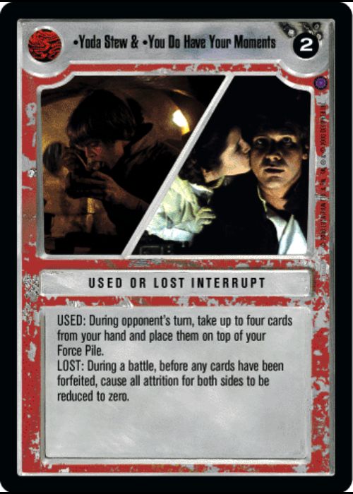 Star Wars CCG | Yoda Stew & You Do Have Your Moments - Reflections II | The Nerd Merchant