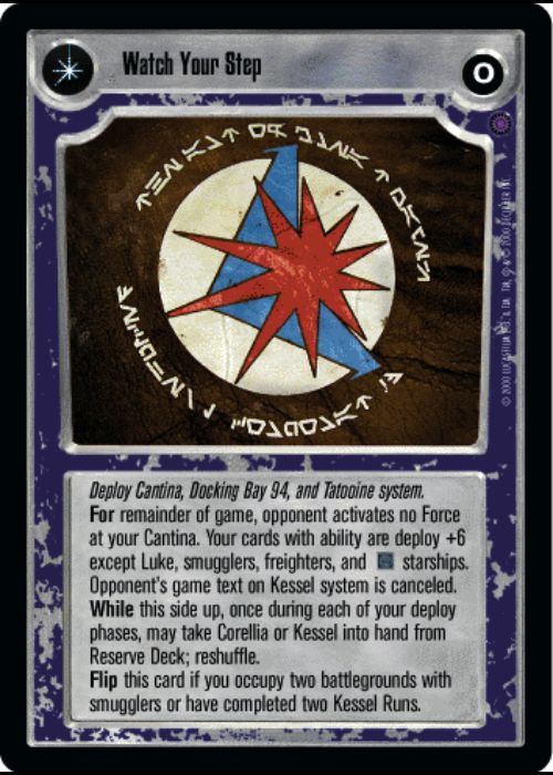 Star Wars CCG | Watch Your Step/This Place Can Be A Little Rough - Reflections II | The Nerd Merchant