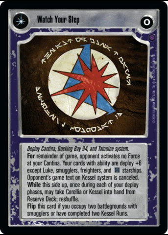 Star Wars CCG | Watch Your Step/This Place Can Be A Little Rough - Reflections II | The Nerd Merchant