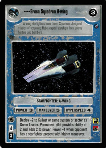 Star Wars CCG | Green Squadron A-wing (Foil) - Reflections II | The Nerd Merchant