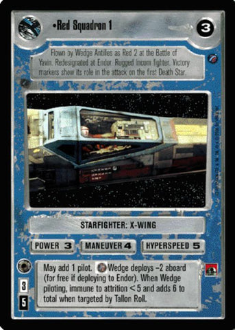 Star Wars CCG | Red Squadron 1 (Foil) - Reflections II | The Nerd Merchant