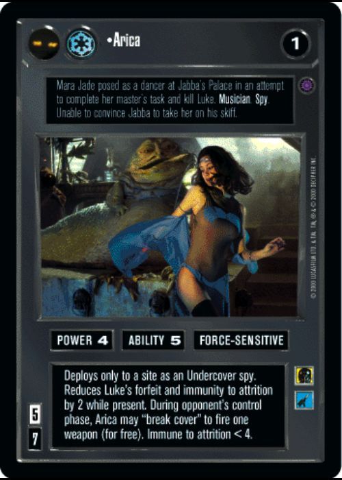 Star Wars CCG | Arica (Foil) - Reflections III | The Nerd Merchant