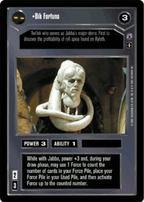 Star Wars CCG | Bib Fortuna (EP1) - Reflections III | The Nerd Merchant