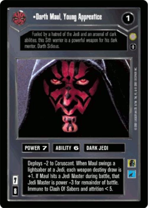 Star Wars CCG | Darth Maul, Young Apprentice (AI) (Foil) - Reflections III | The Nerd Merchant