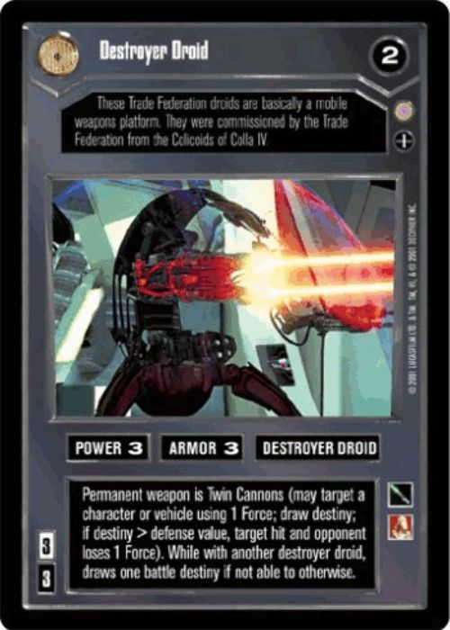 Star Wars CCG | Destroyer Droid (Foil) - Reflections III | The Nerd Merchant