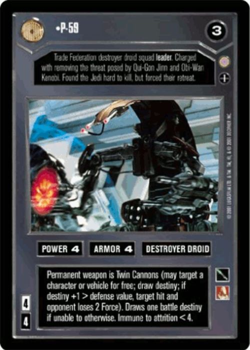 Star Wars CCG | P-59 (Foil) - Reflections III | The Nerd Merchant