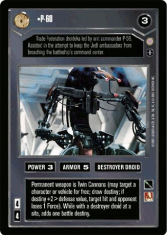 Star Wars CCG | P-60 (Foil) - Reflections III | The Nerd Merchant