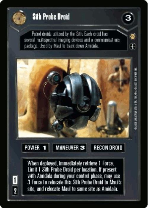 Star Wars CCG | Sith Probe Droid (Foil) - Reflections III | The Nerd Merchant