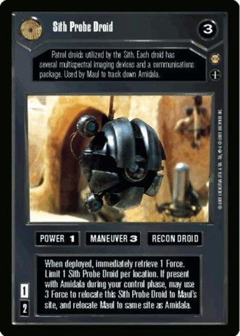 Star Wars CCG | Sith Probe Droid (Foil) - Reflections III | The Nerd Merchant