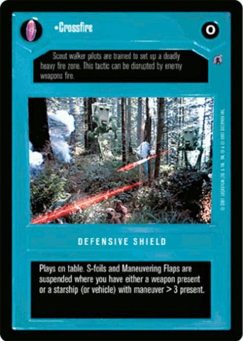 Star Wars CCG | Crossfire - Defensive Shield - Reflections III | The Nerd Merchant