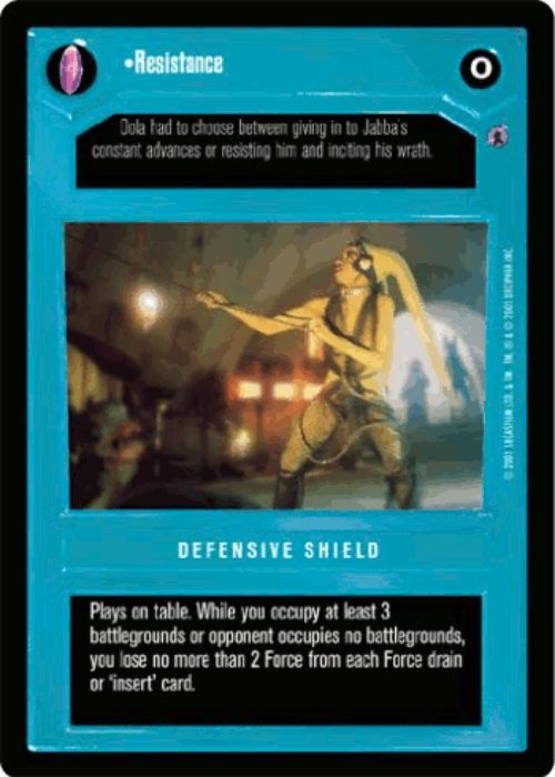 Star Wars CCG | Resistance - Defensive Shield - Reflections III | The Nerd Merchant