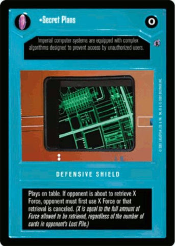 Star Wars CCG | Secret Plans - Defensive Shield - Reflections III | The Nerd Merchant