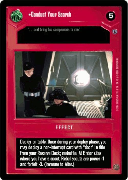 Star Wars CCG | Conduct Your Search - Reflections III | The Nerd Merchant
