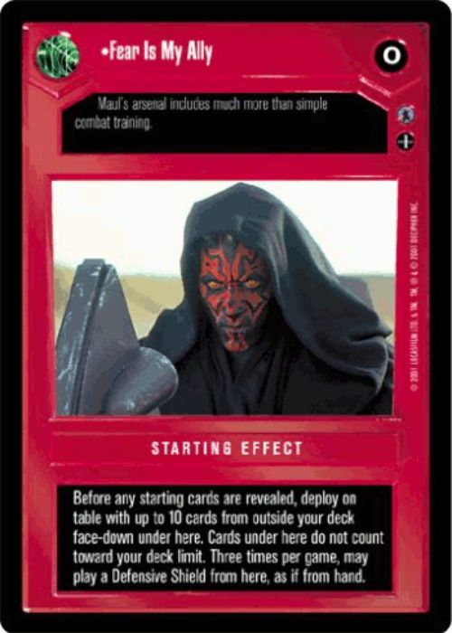 Star Wars CCG | Fear Is My Ally - Reflections III | The Nerd Merchant
