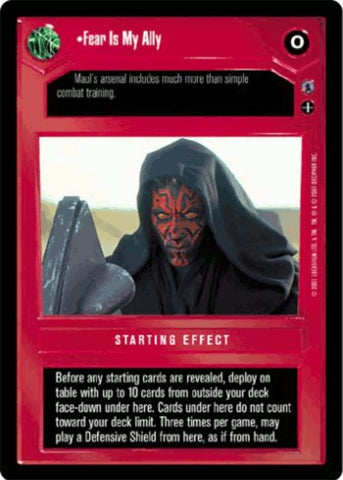 Star Wars CCG | Fear Is My Ally - Reflections III | The Nerd Merchant