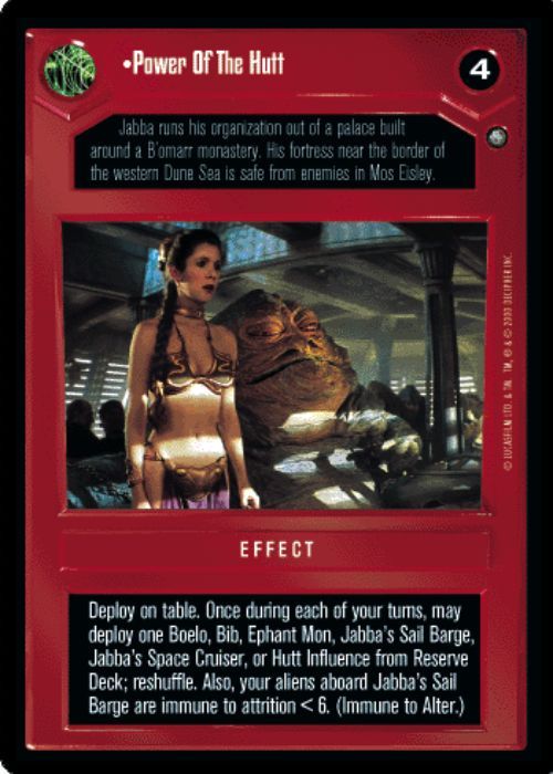 Star Wars CCG | Power Of The Hutt (Foil) - Reflections III | The Nerd Merchant