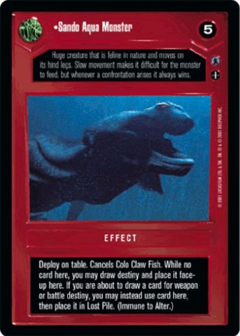 Star Wars CCG | Sando Aqua Monster [Dark] - Reflections III | The Nerd Merchant