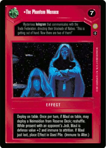 Star Wars CCG | The Phantom Menace (AI) (Foil) - Reflections III | The Nerd Merchant