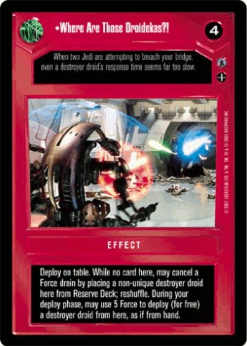 Star Wars CCG | Where Are Those Droidekas?! - Reflections III | The Nerd Merchant
