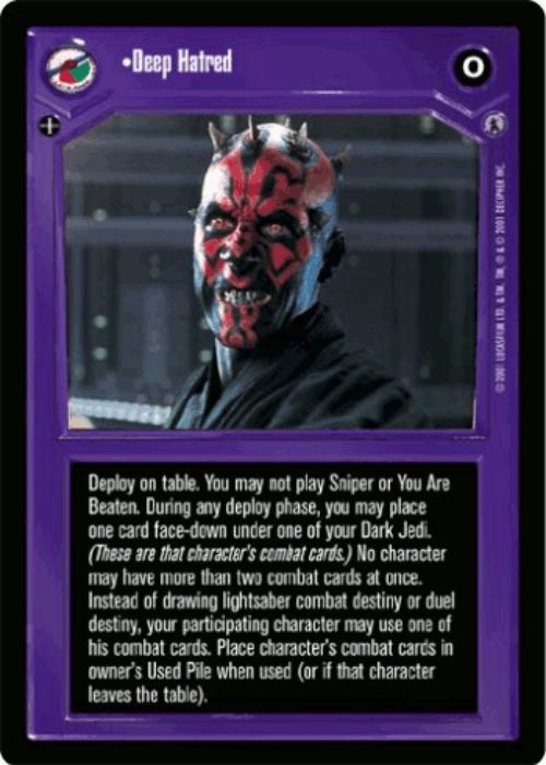 Star Wars CCG | Deep Hatred - Reflections III | The Nerd Merchant
