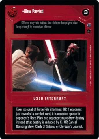 Star Wars CCG | Blow Parried - Reflections III | The Nerd Merchant