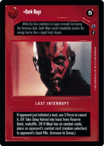 Star Wars CCG | Dark Rage - Reflections III | The Nerd Merchant