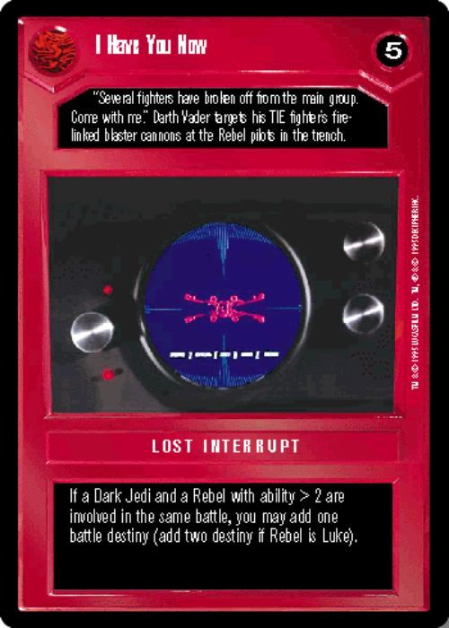 Star Wars CCG | I Have You Now (Foil) - Reflections III | The Nerd Merchant