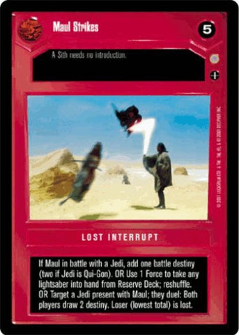 Star Wars CCG | Maul Strikes (Foil) - Reflections III | The Nerd Merchant