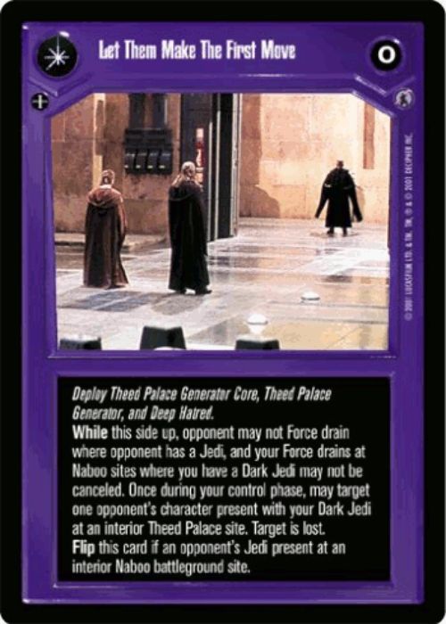 Star Wars CCG | Let Them Make The First Move/At Last We Will Have Revenge - Reflections III | The Nerd Merchant