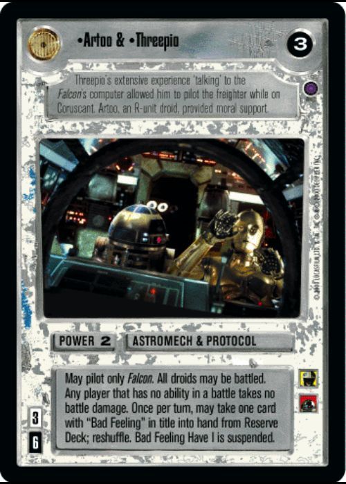 Star Wars CCG | Artoo & Threepio (Foil) - Reflections III | The Nerd Merchant