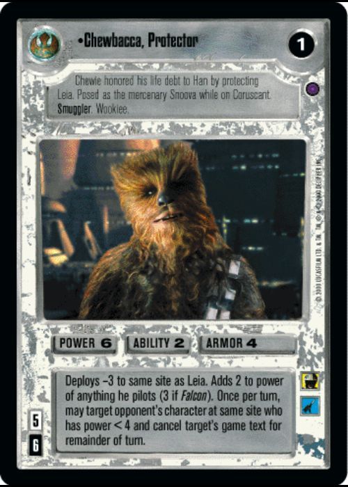 Star Wars CCG | Chewbacca, Protector (Foil) - Reflections III | The Nerd Merchant