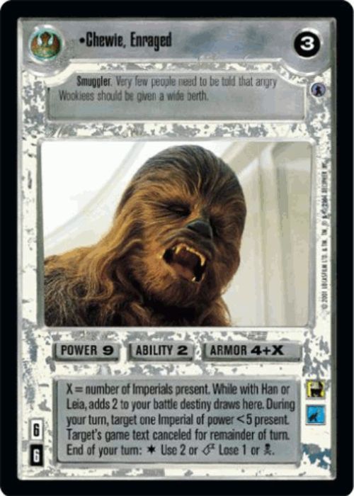 Star Wars CCG | Chewie, Enraged - Reflections III | The Nerd Merchant