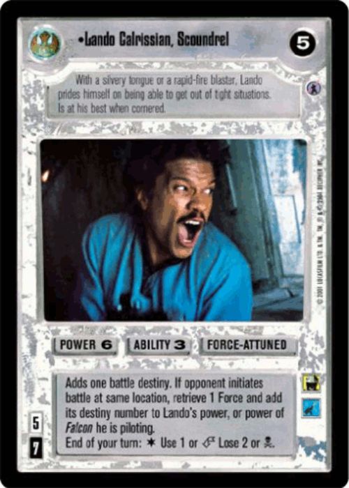 Star Wars CCG | Lando Calrissian, Scoundrel - Reflections III | The Nerd Merchant