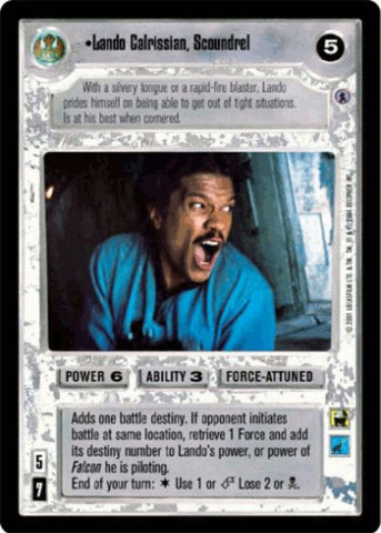 Star Wars CCG | Lando Calrissian, Scoundrel - Reflections III | The Nerd Merchant