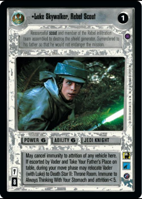 Star Wars CCG | Luke Skywalker, Rebel Scout (Foil) - Reflections III | The Nerd Merchant