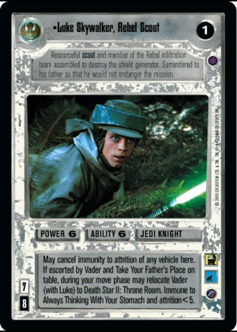 Star Wars CCG | Luke Skywalker, Rebel Scout (Foil) - Reflections III | The Nerd Merchant