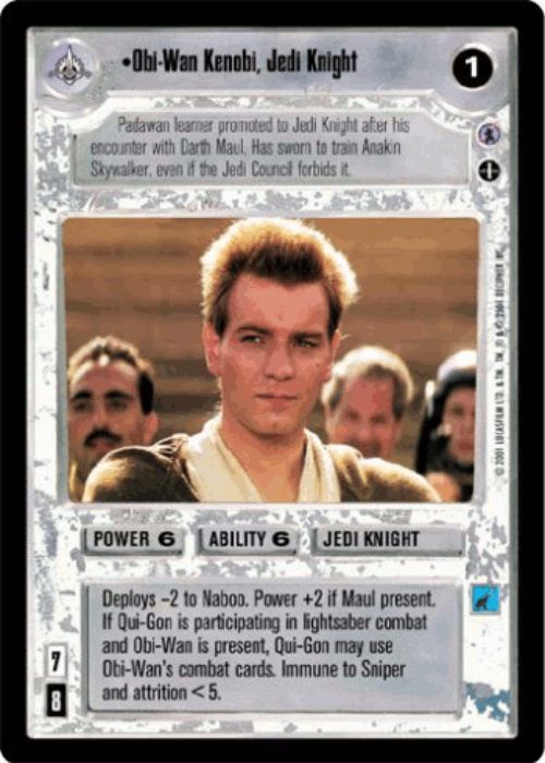 Star Wars CCG | Obi-Wan Kenobi, Jedi Knight - Reflections III | The Nerd Merchant
