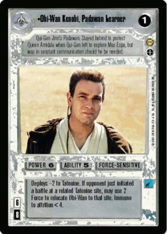 Star Wars CCG | Obi-Wan Kenobi, Padawan Learner (AI) (Foil) - Reflections III | The Nerd Merchant
