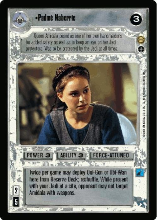 Star Wars CCG | Padme Naberrie (AI) (Foil) - Reflections III | The Nerd Merchant