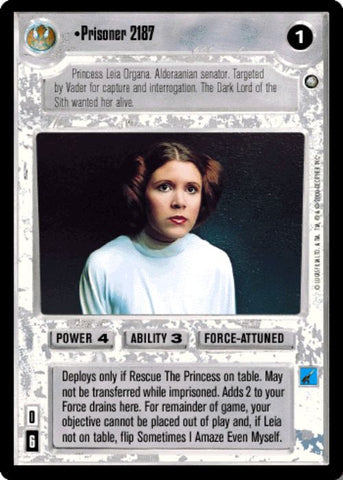 Star Wars CCG | Prisoner 2187 (Foil) - Reflections III | The Nerd Merchant