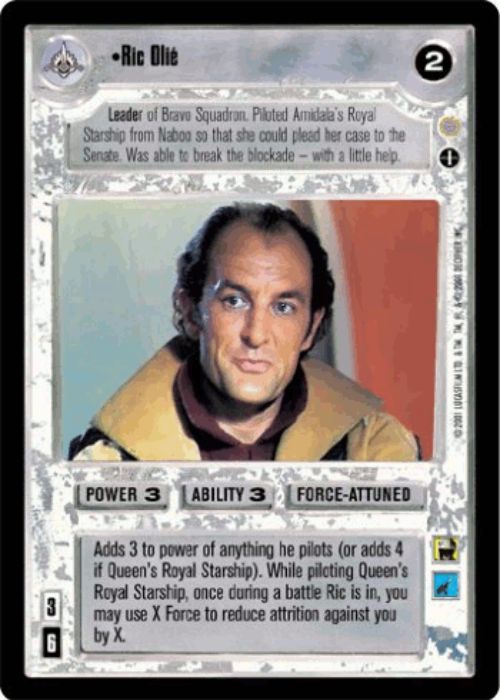 Star Wars CCG | Ric Olie (Foil) - Reflections III | The Nerd Merchant