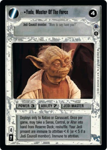 Star Wars CCG | Yoda, Master Of The Force - Reflections III | The Nerd Merchant