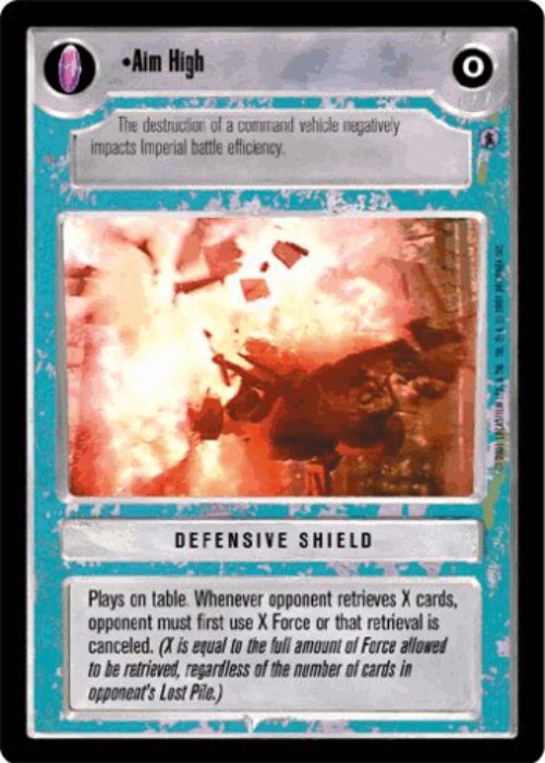 Star Wars CCG | Aim High - Defensive Shield - Reflections III | The Nerd Merchant