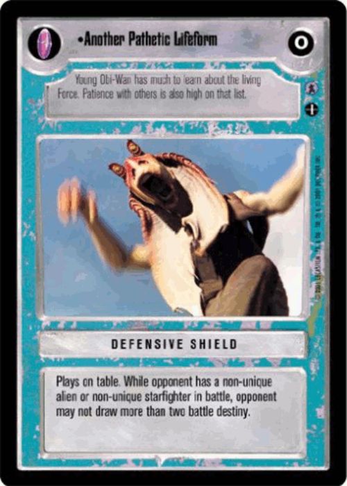 Star Wars CCG | Another Pathetic Lifeform - Defensive Shield - Reflections III | The Nerd Merchant