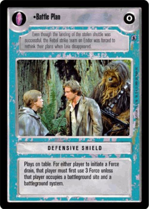 Star Wars CCG | Battle Plan - Defensive Shield - Reflections III | The Nerd Merchant