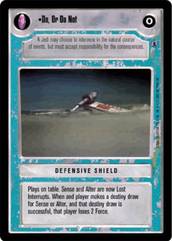 Star Wars CCG | Do, Or Do Not - Defensive Shield - Reflections III | The Nerd Merchant